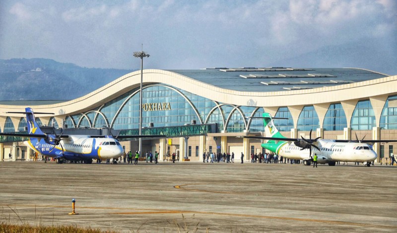 पोखरा अन्तर्राष्ट्रिय विमानस्थलभित्रको पार्किङ शुल्क घटाउन माग